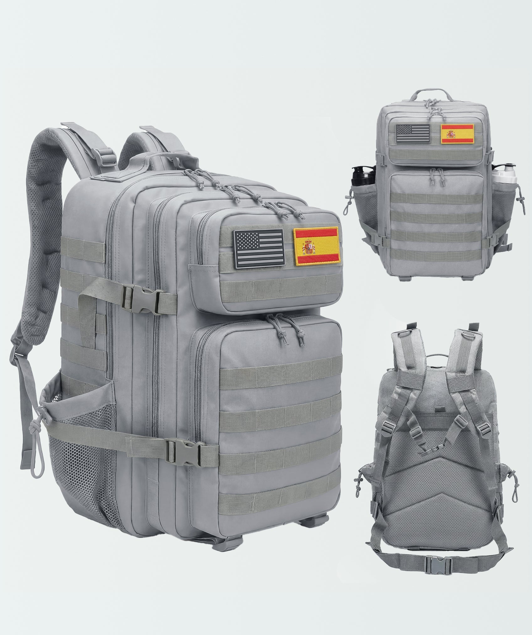 Zaini tattici con tasche laterali