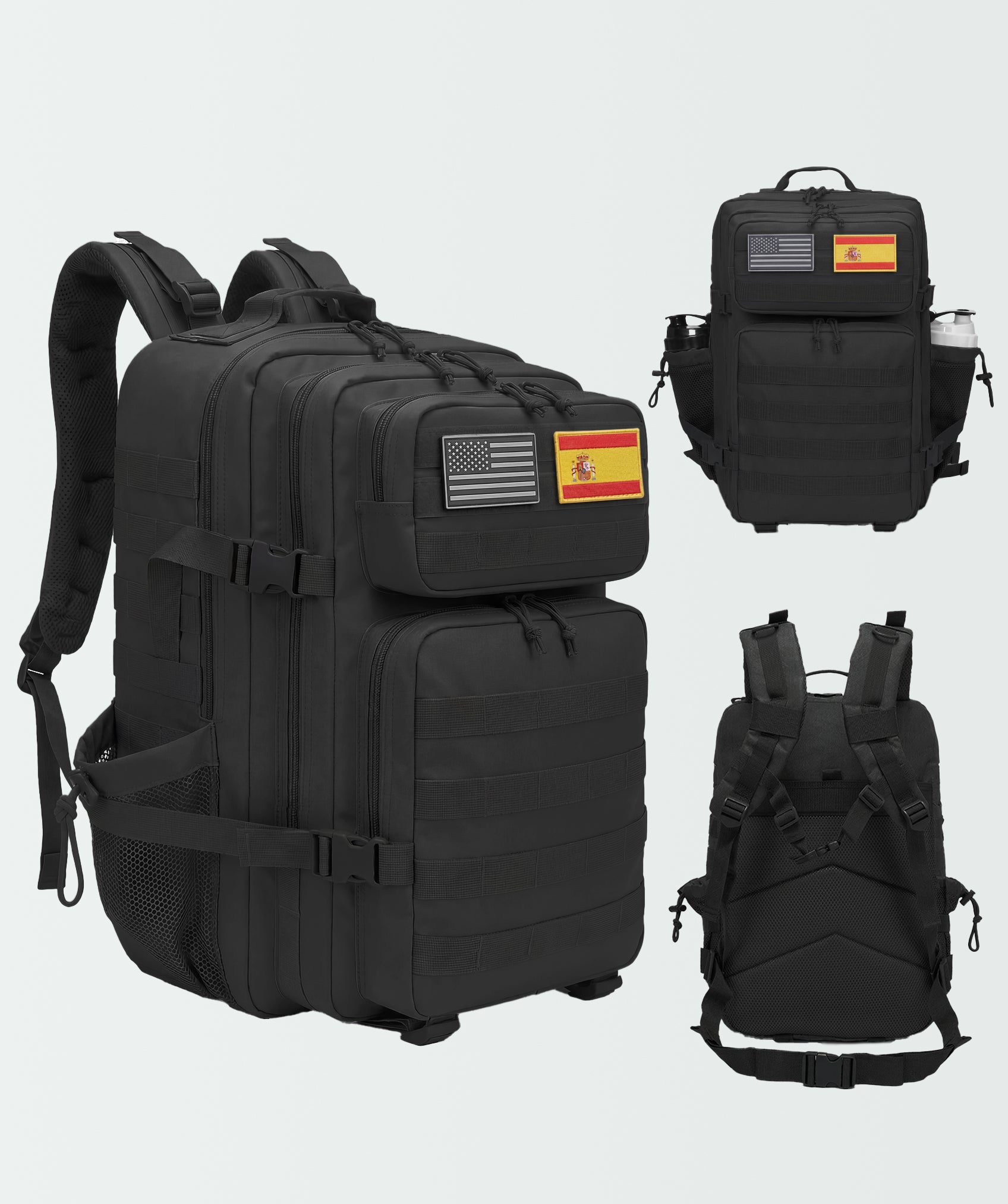 Zaini tattici con tasche laterali