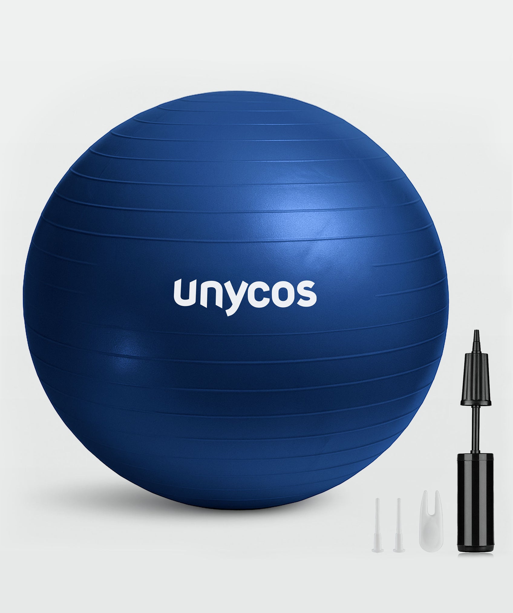 Palla da pilates, ginnastica e yoga con resistenza di 300 kg e gonfiatore incluso