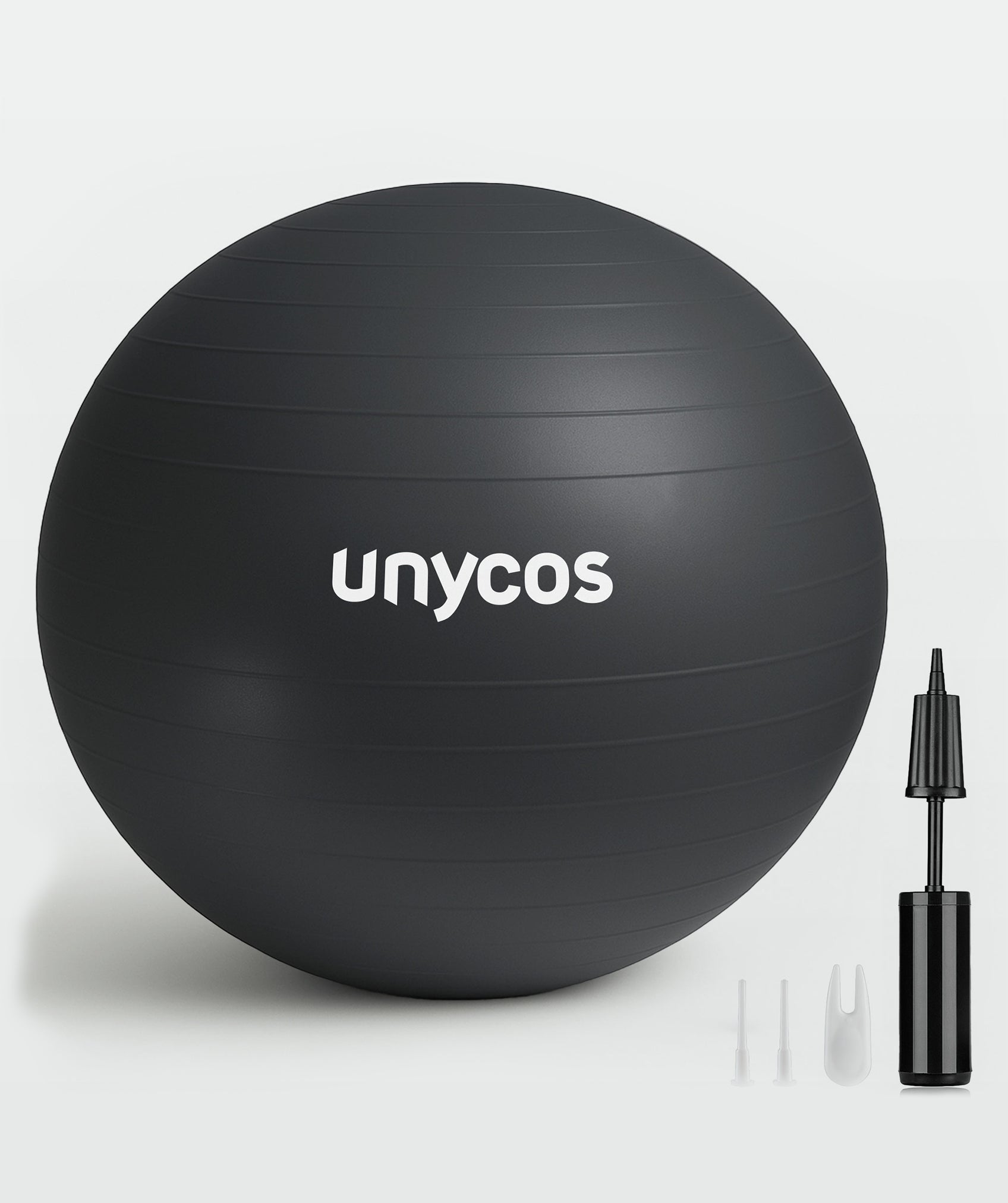 Palla da pilates, ginnastica e yoga con resistenza di 300 kg e gonfiatore incluso