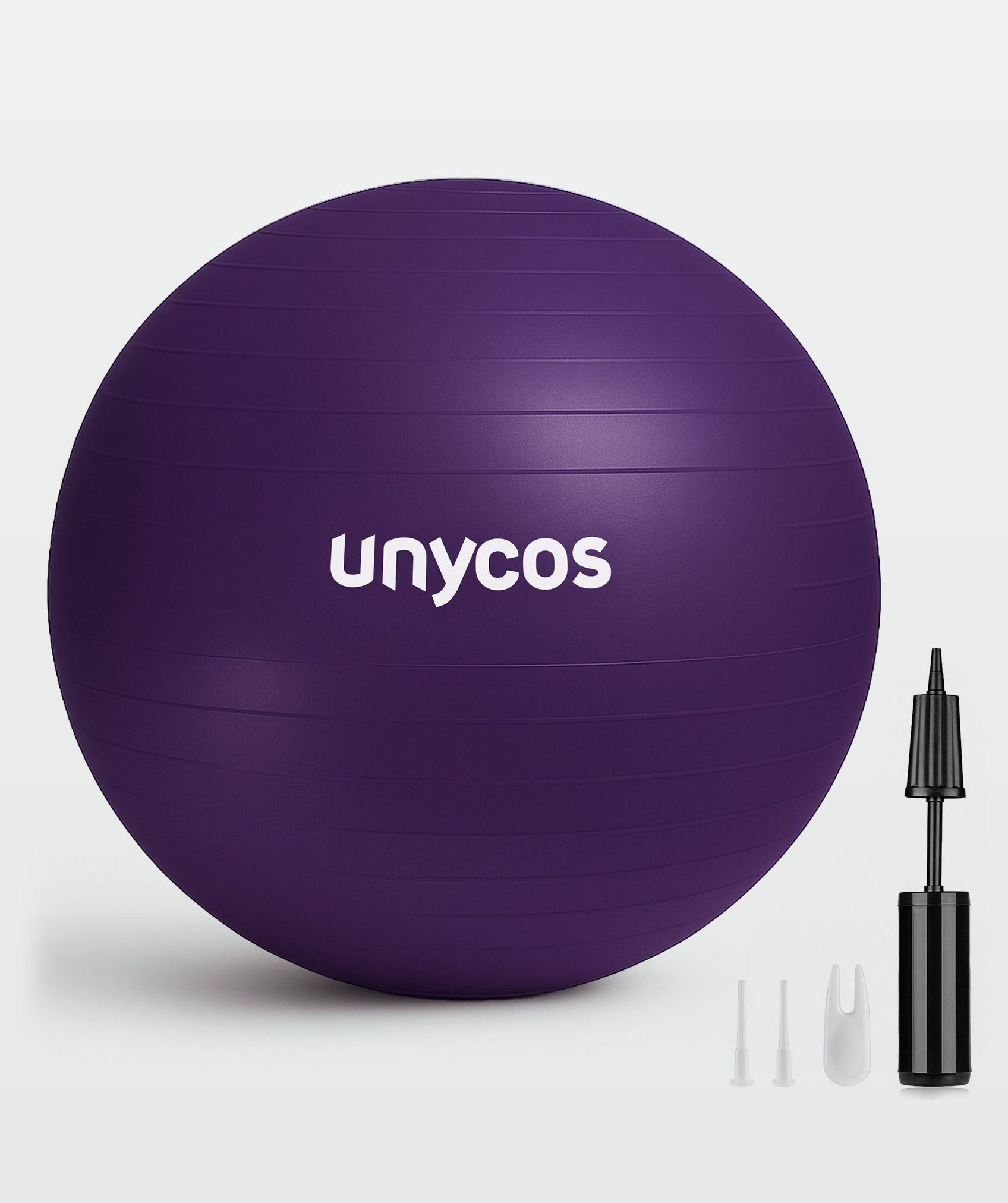 Palla da pilates, ginnastica e yoga con resistenza di 300 kg e gonfiatore incluso