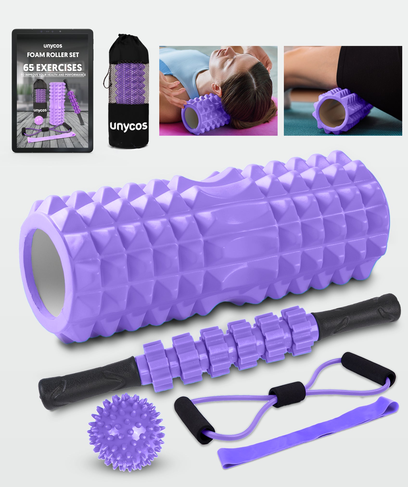 Set da allenamento 5 in 1 in PVC/EVA (supporta fino a 75 kg)