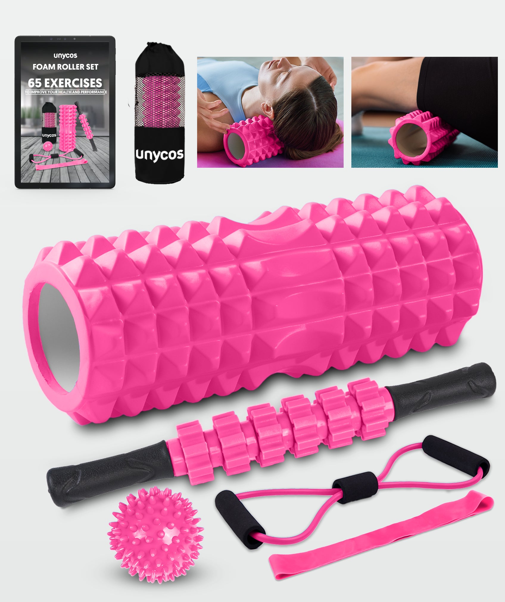Set da allenamento 5 in 1 in PVC/EVA (supporta fino a 75 kg)