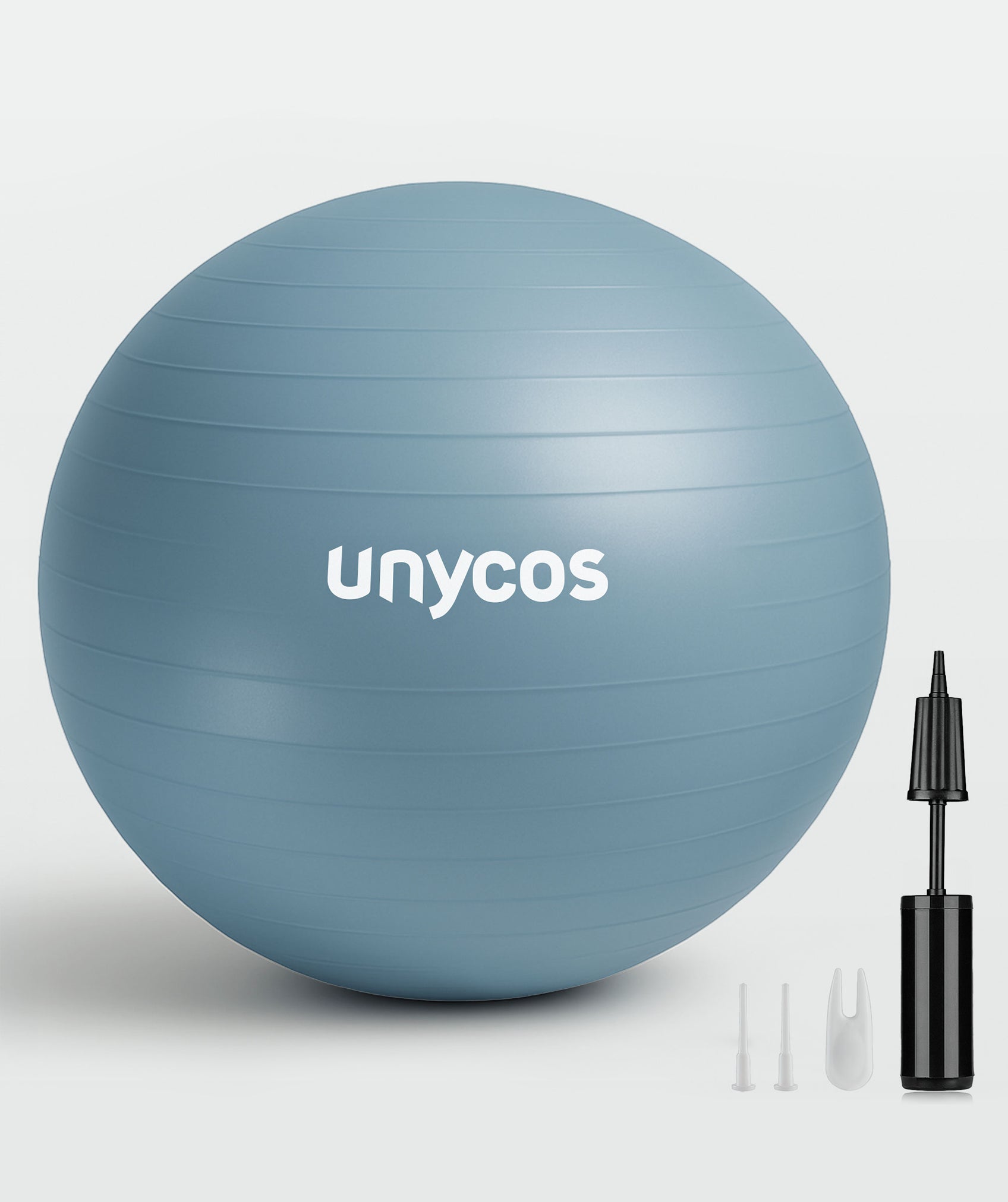 Palla da pilates, ginnastica e yoga con resistenza di 300 kg e gonfiatore incluso