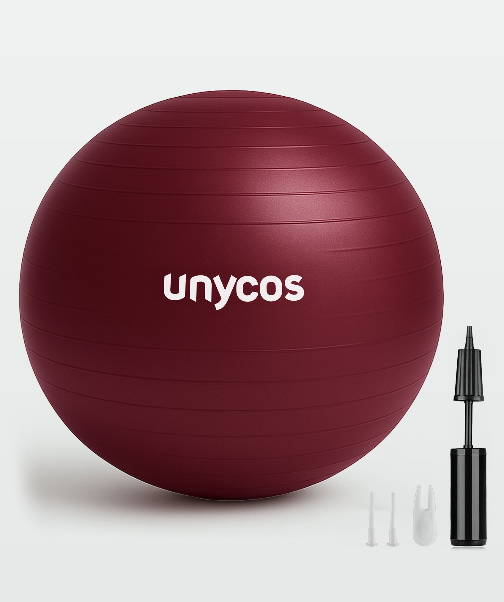 Palla da pilates, ginnastica e yoga con resistenza di 300 kg e gonfiatore incluso