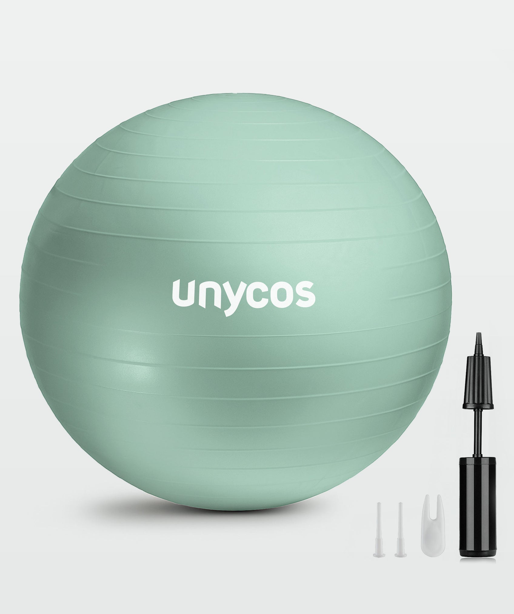 Palla da pilates, ginnastica e yoga con resistenza di 300 kg e gonfiatore incluso