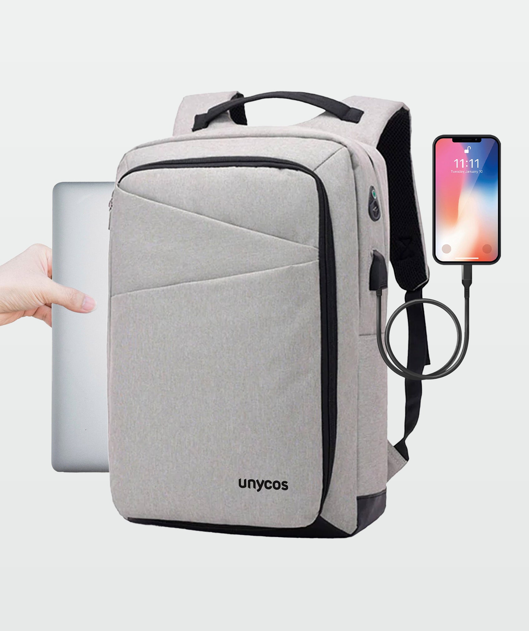 Zaino ergonomico V per l'uso quotidiano