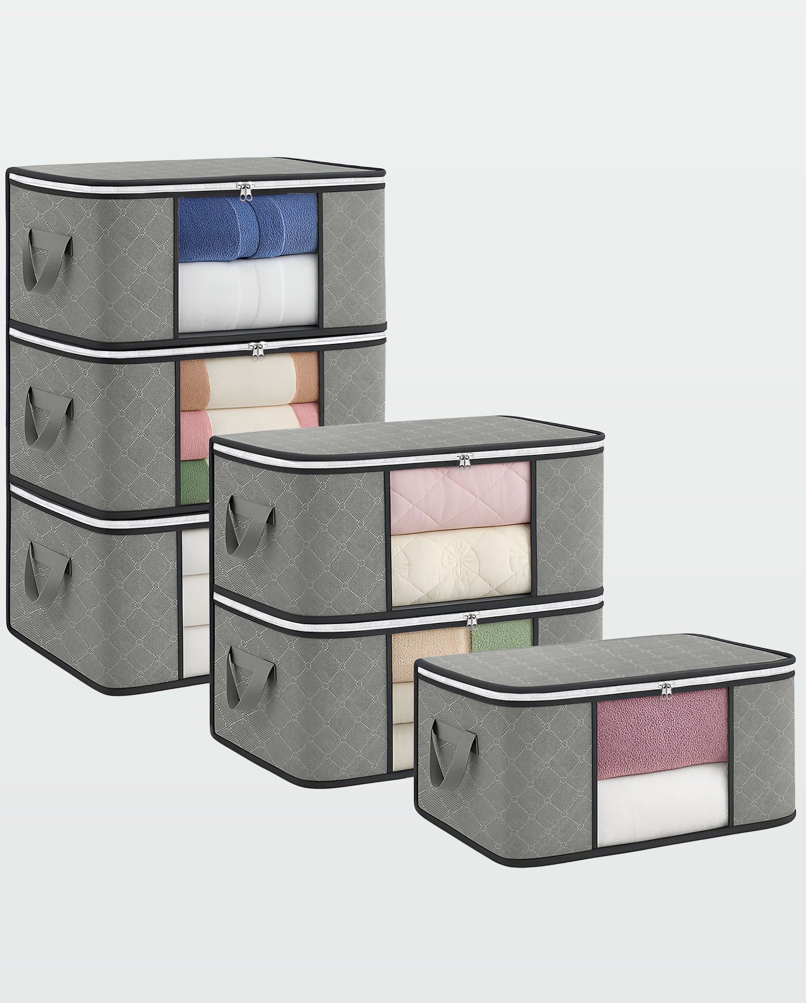 Scatole di stoccaggio (per 6 unità)