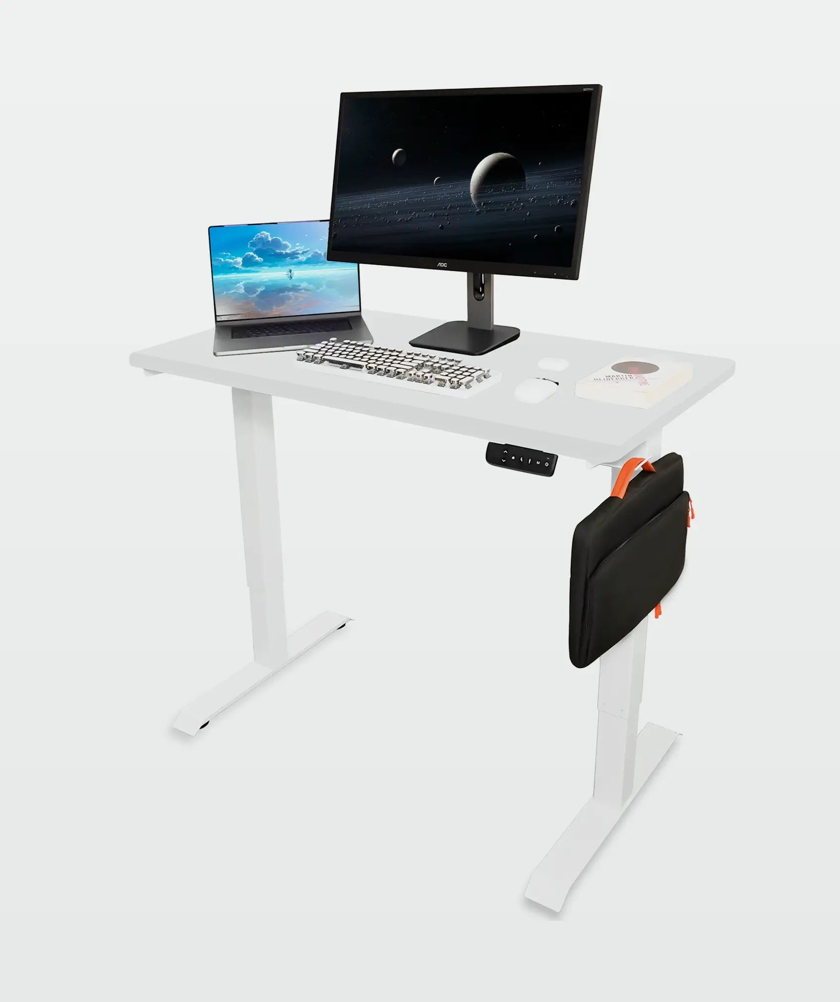 Scrivania regolabile Core One: include controllo LED