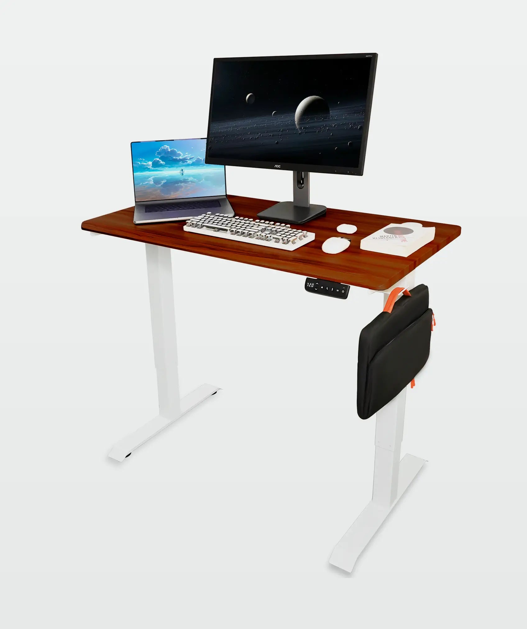 Scrivania regolabile Core One: include controllo LED