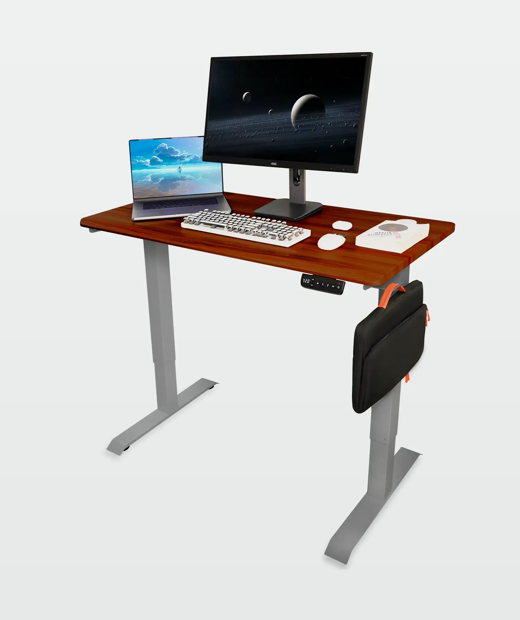 Scrivania regolabile Core One: include controllo LED