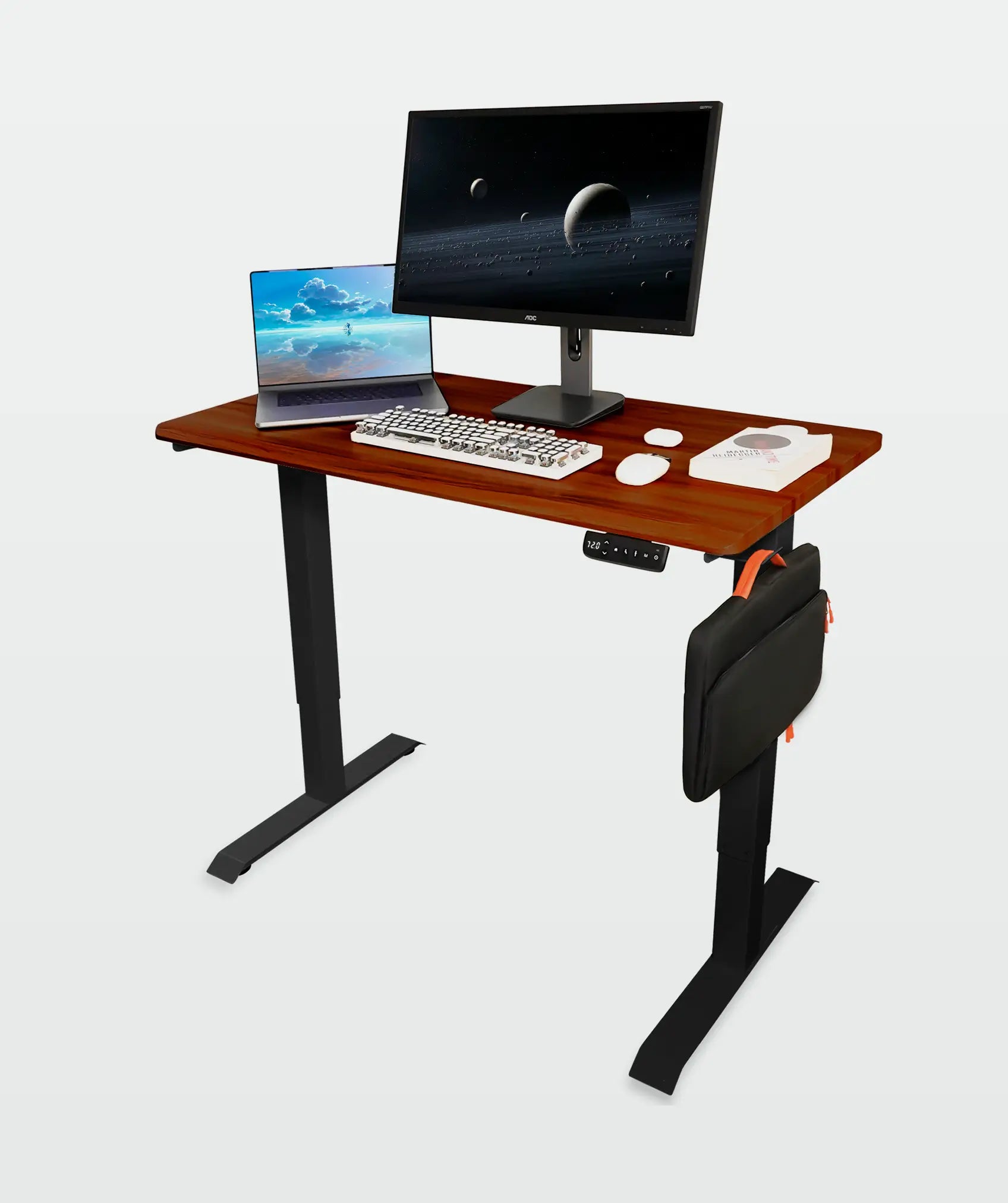 Scrivania regolabile Core One: include controllo LED