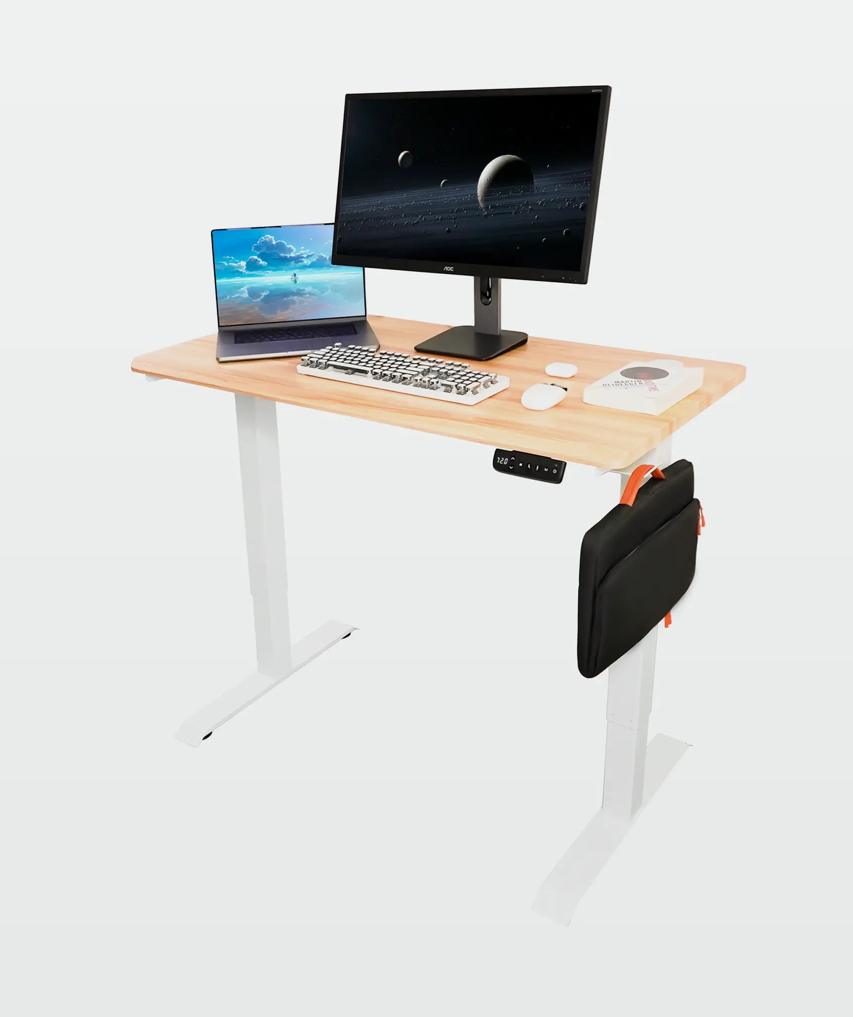 Scrivania regolabile Core One: include controllo LED