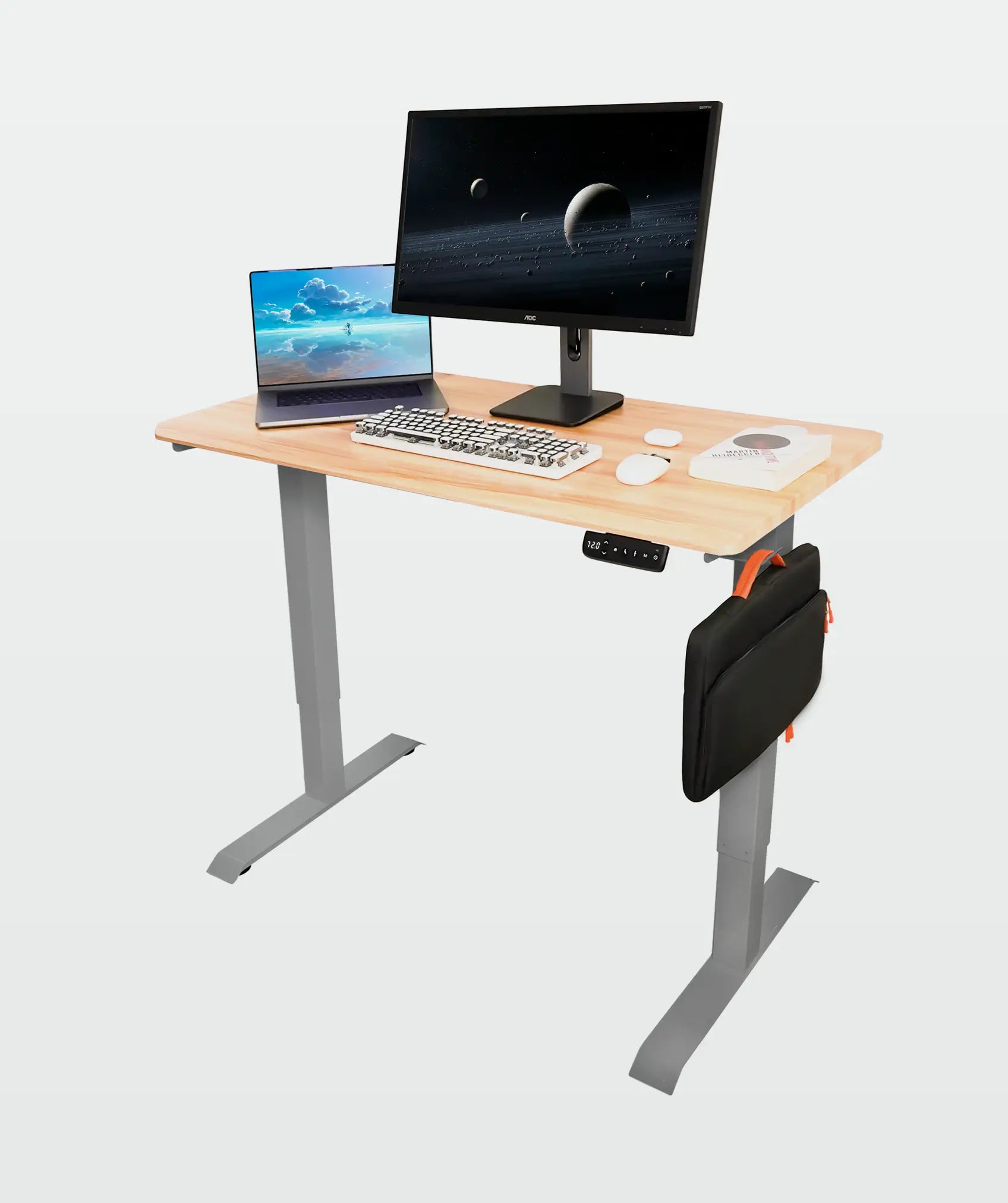 Scrivania regolabile Core One: include controllo LED