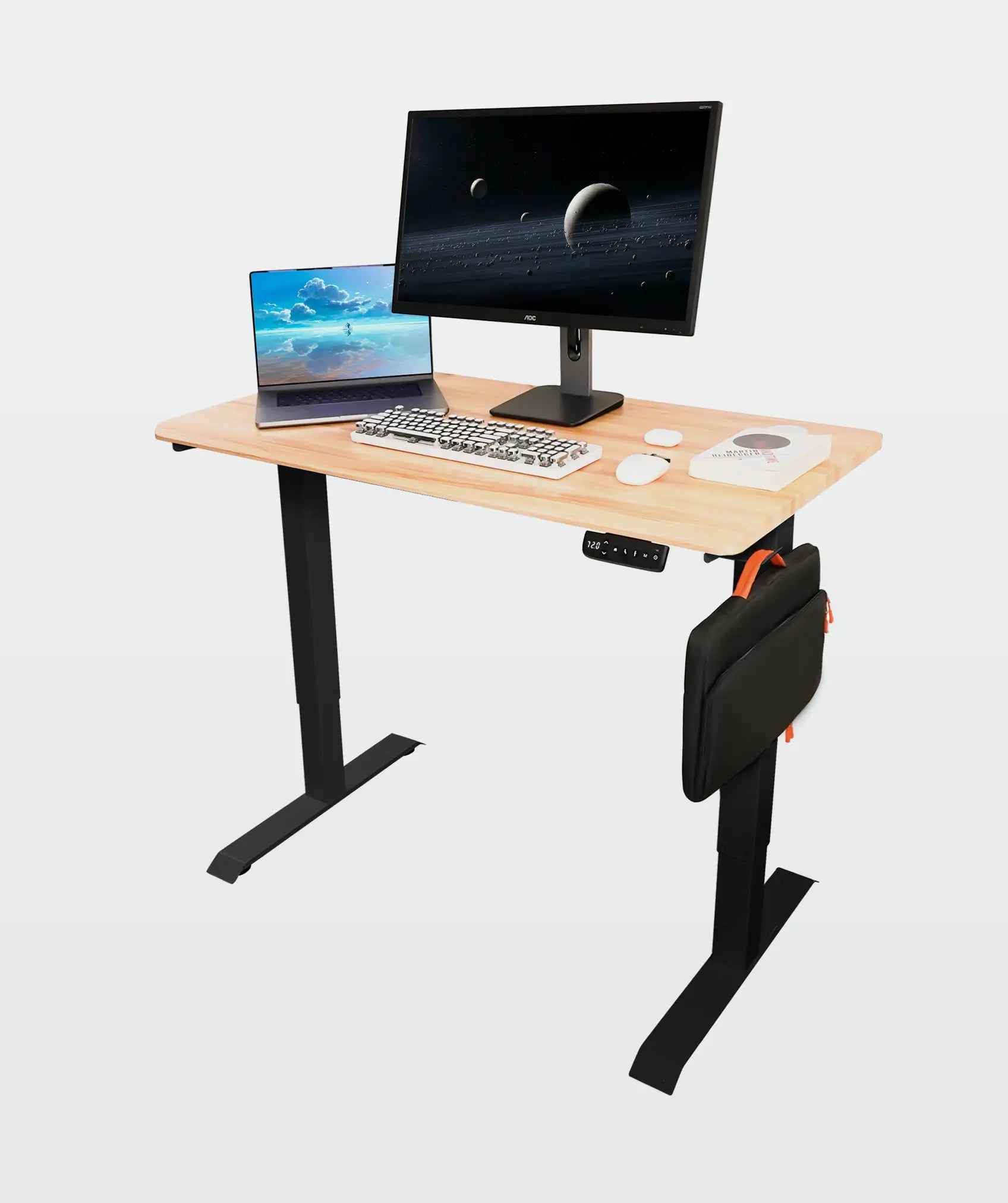 Scrivania regolabile Core One: include controllo LED