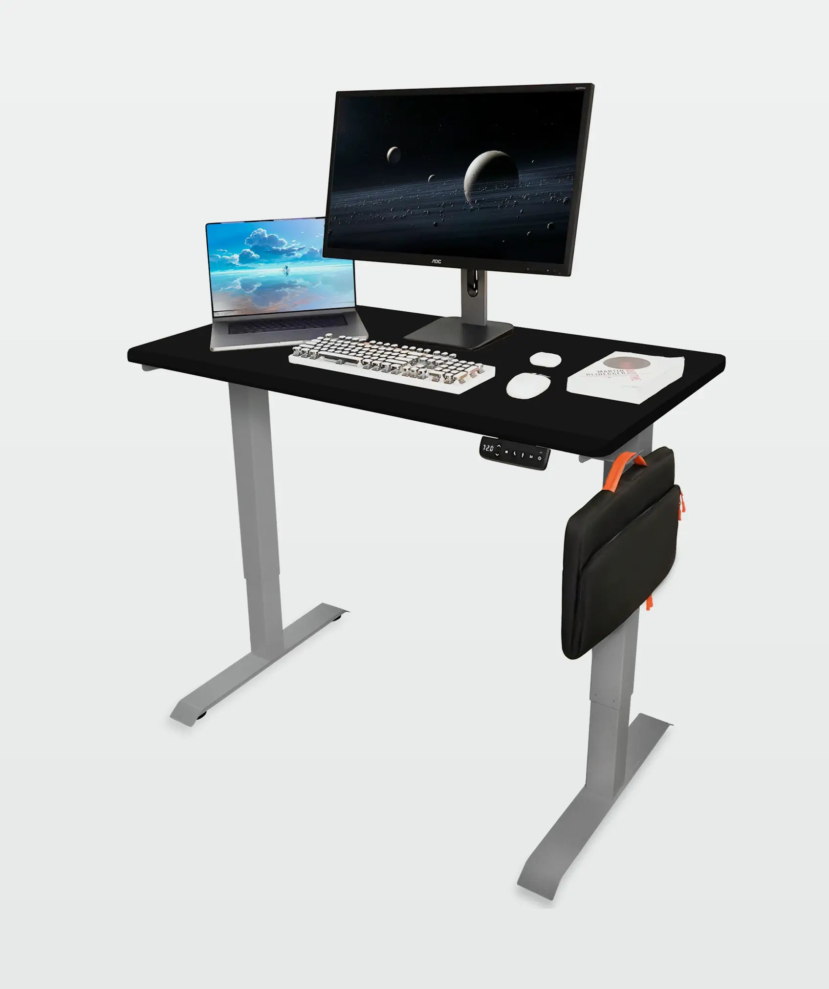 Scrivania regolabile Core One: include controllo LED