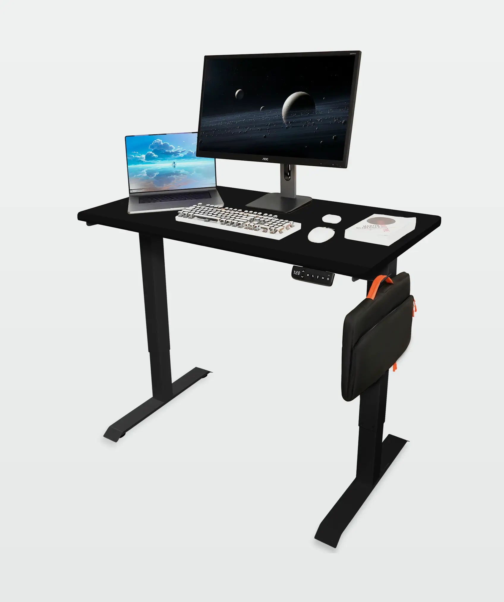 Scrivania regolabile Core One: include controllo LED