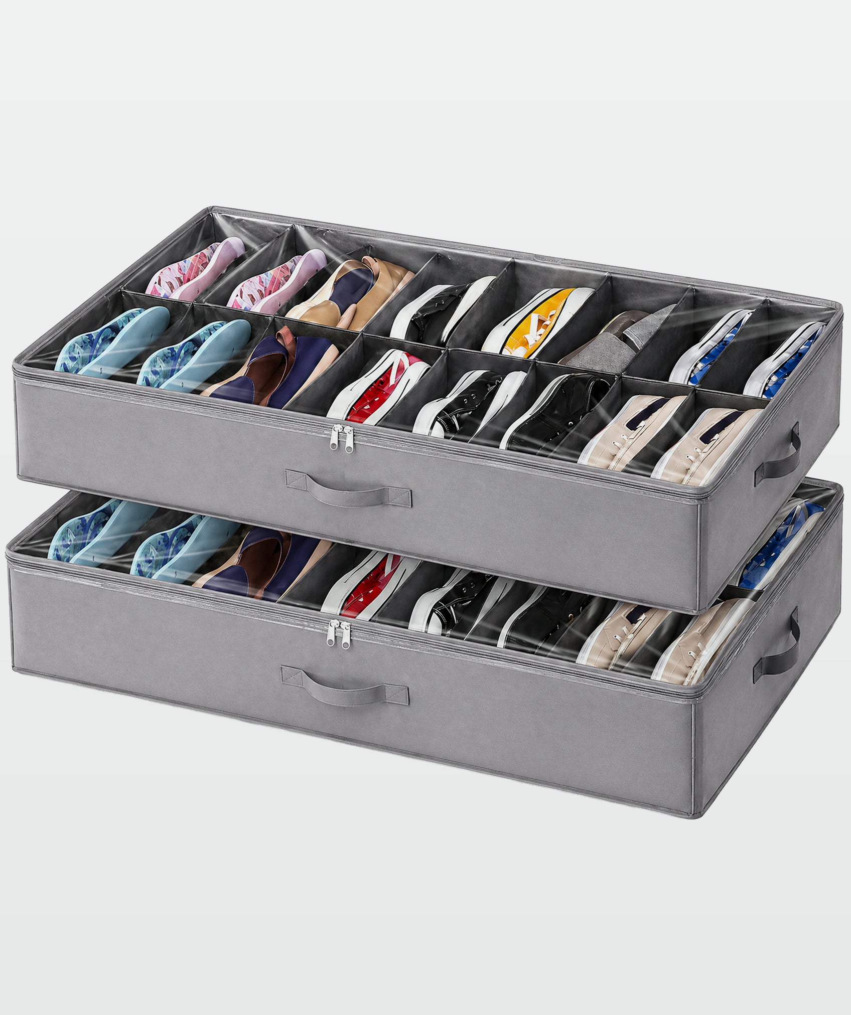 Set di 2 organizer per scarpe