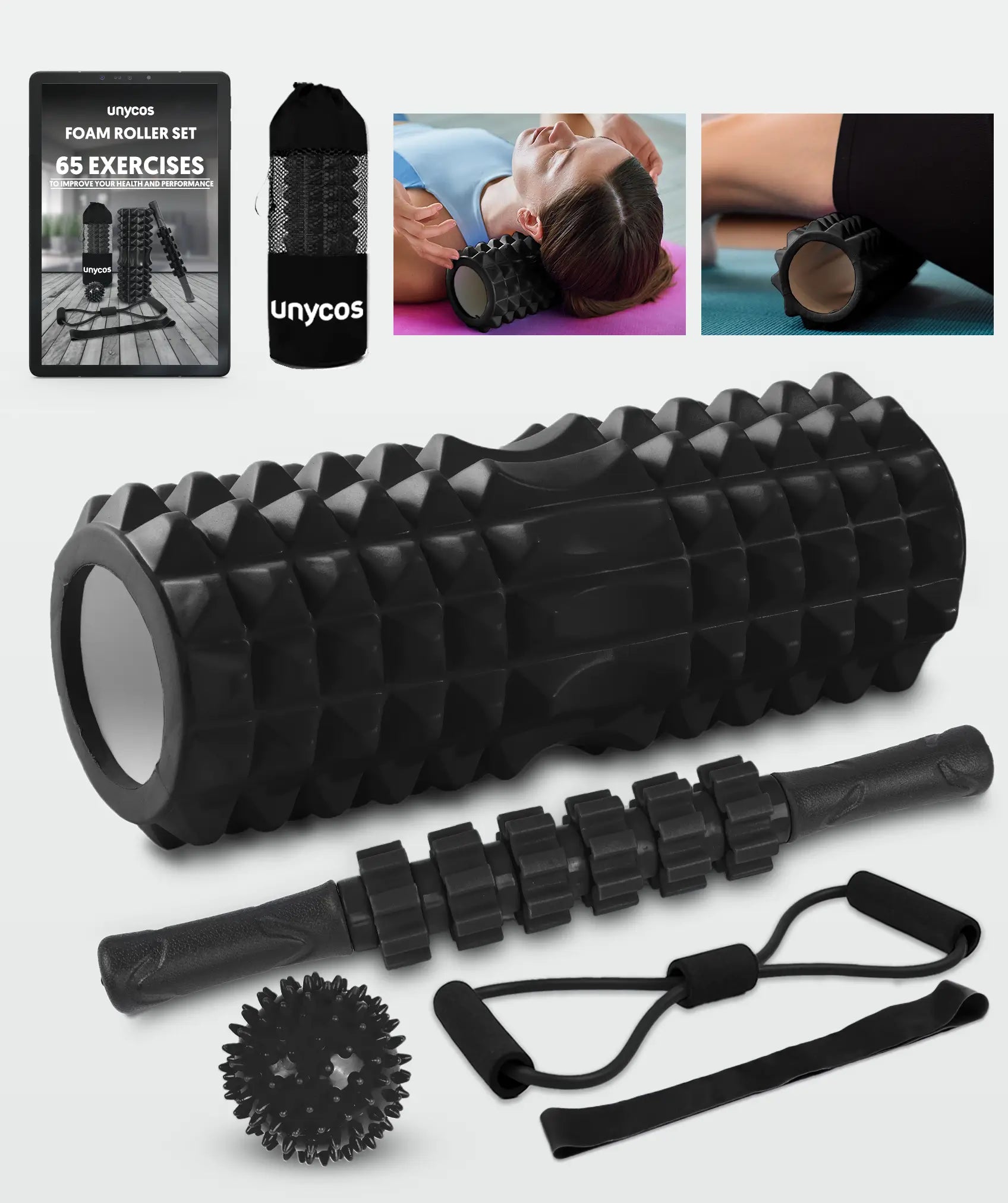 Set da allenamento 5 in 1 in PVC/EVA (supporta fino a 75 kg)