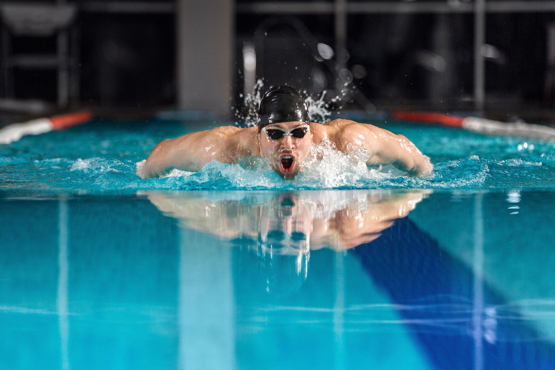 La salida en las competiciones de natación