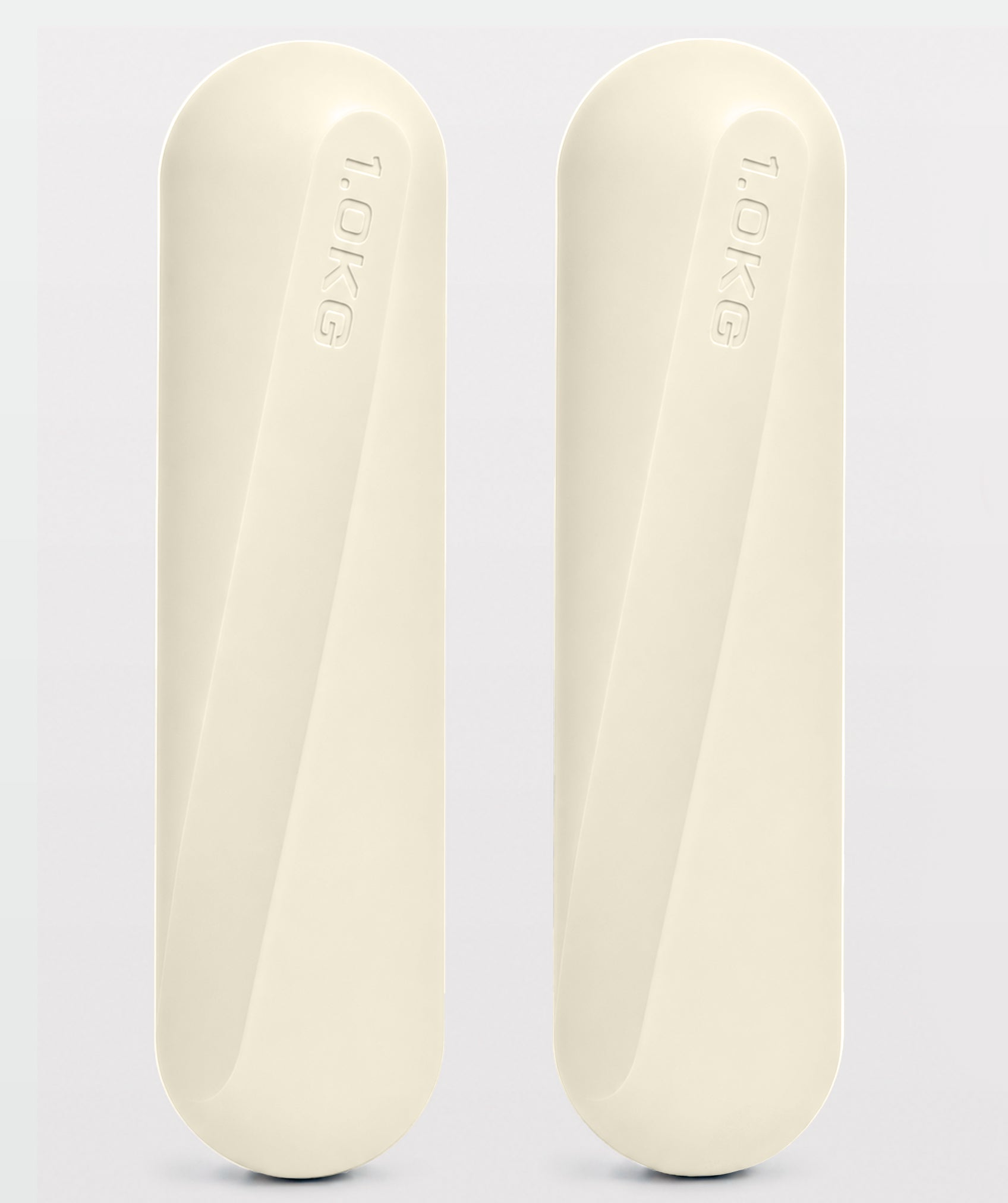 Set di 2 manubri in silicone antiscivolo