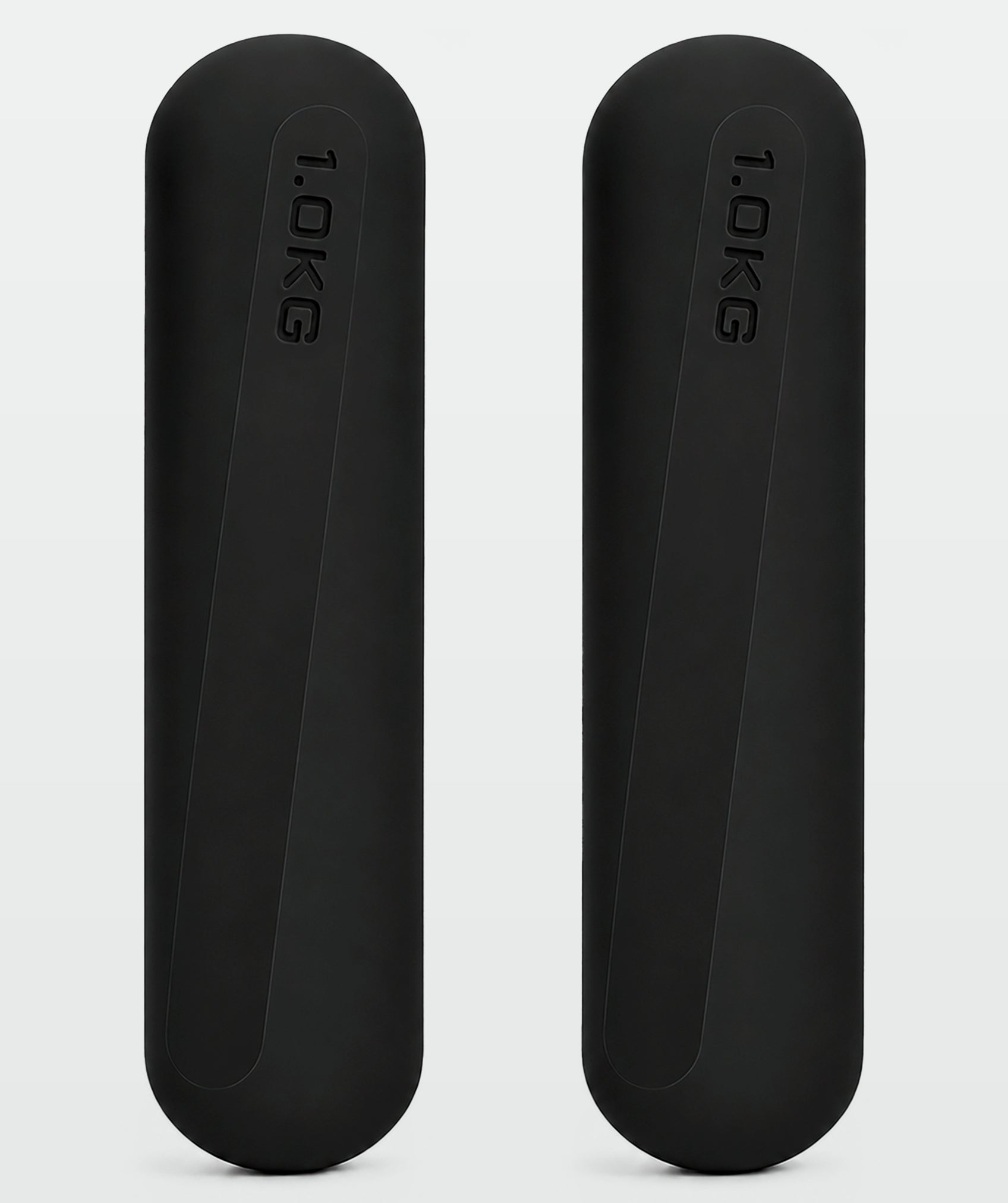 Set di 2 manubri in silicone antiscivolo