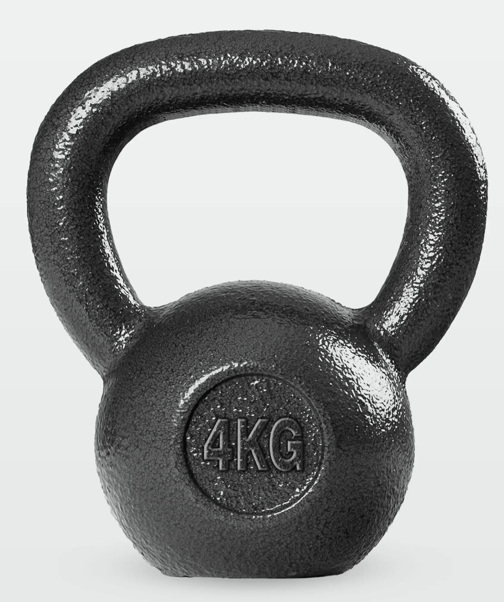 Kettlebell in ferro solido da 4-20 kg con manico ergonomico